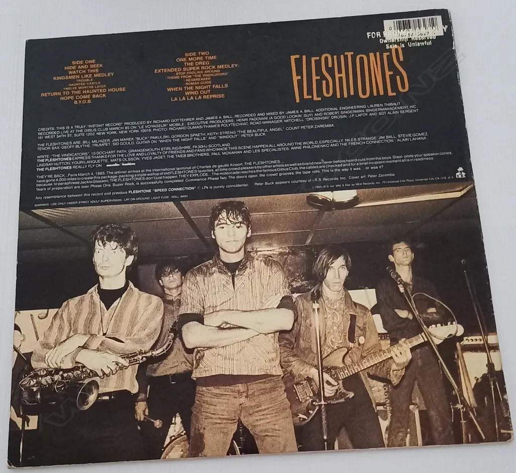 The Fleshtones, Speed Connection II - The Final Chapter (Live In Paris 85) Image 1++